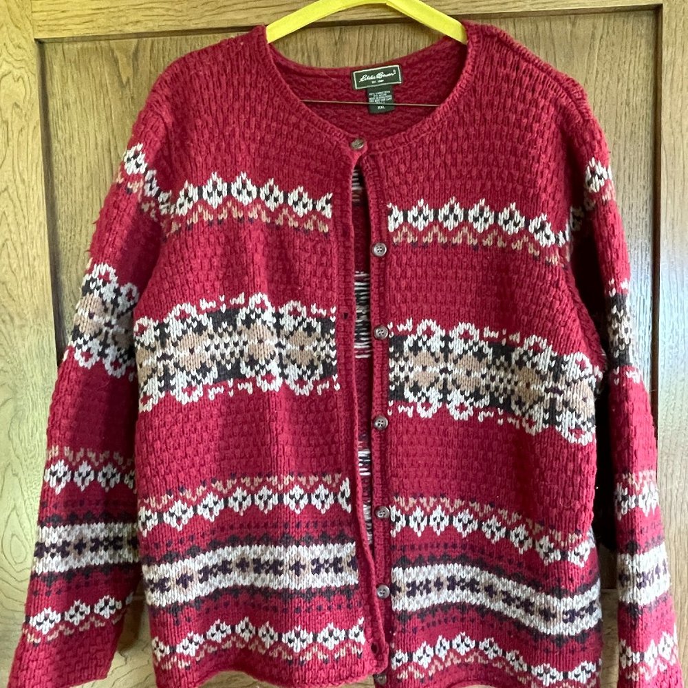 Eddie Bauer Heavier Sweater Cardigan
